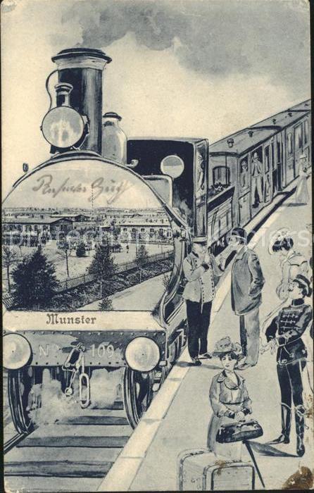 Munsterlager Bahnhof Eisenbahn