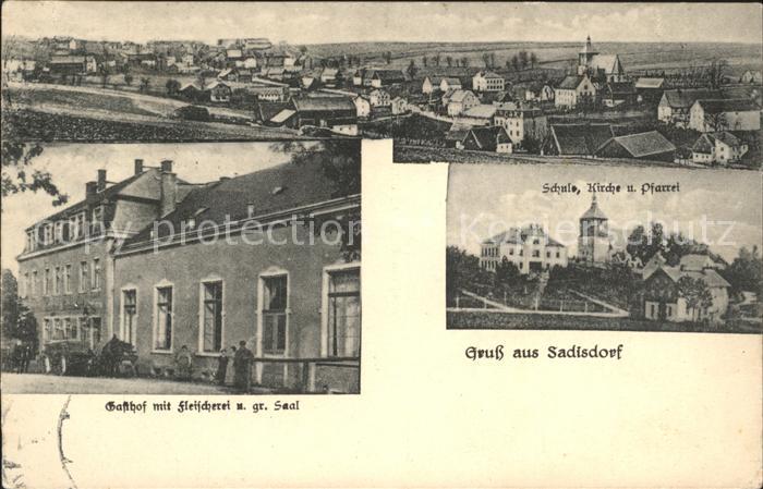 Sadisdorf Schule Kirche Pfarrei