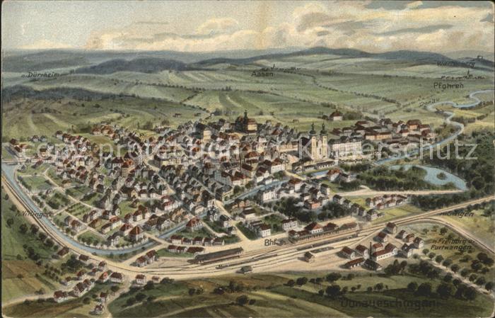Donaueschingen Vogelperspektive