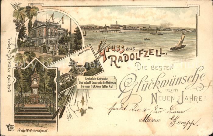 Radolfzell Bodensee Scheffel-Denkmal