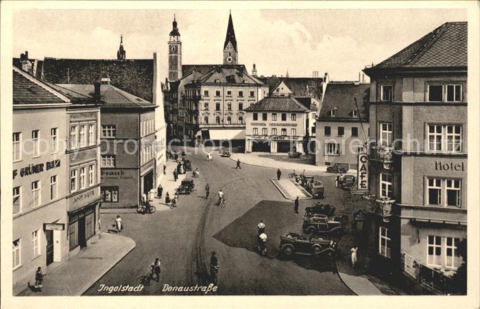 Ingolstadt Donau Donaustrasse Autos