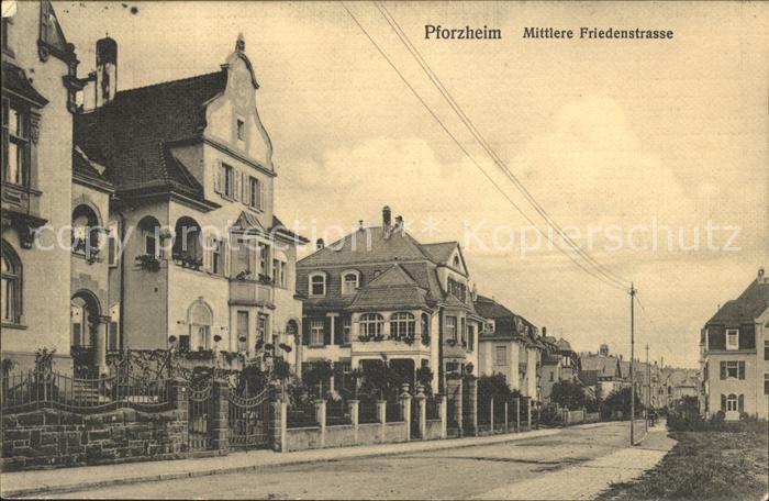 Pforzheim Mittlere Friedenstrasse