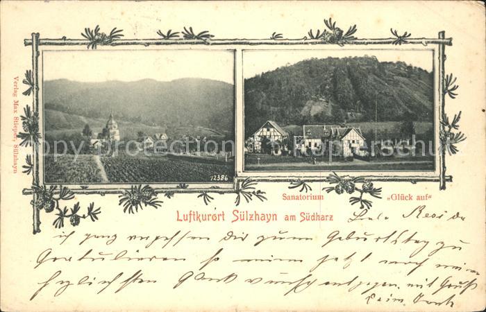 Suelzhayn Sanatorium Glueck auf