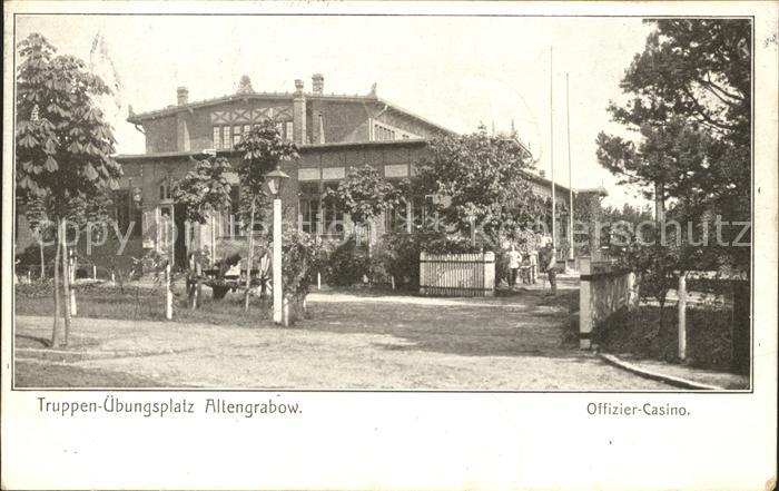 Altengrabow Truppen-uebungsplatz Offiziers-Casino