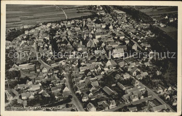 Gerolzhofen Fliegeraufnahme