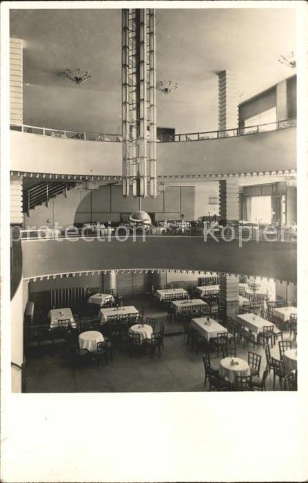 Stuttgart Grossgasstaette am Hauptbahnhof Hindenburgbau Gebrueder Greiner