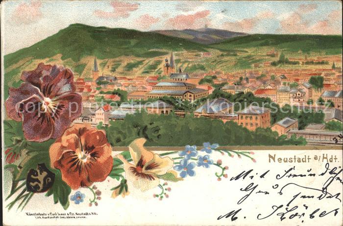Neustadt Haardt Kuenstlerkarte