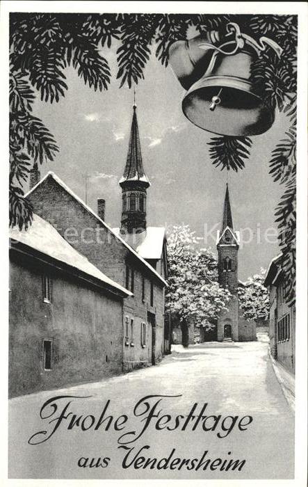 Vendersheim Weihnachtskarte