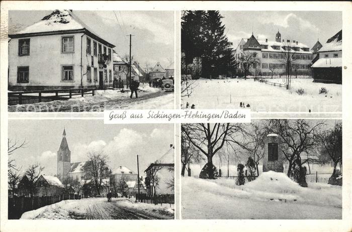 Sickingen Hechingen Flehingen Gasthaus zur Eintracht