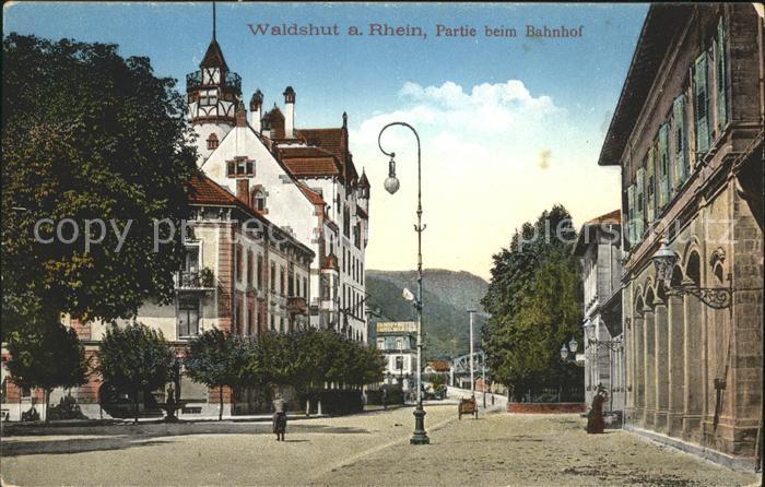 Waldshut Tiengen Rhein Bahnhofspartie