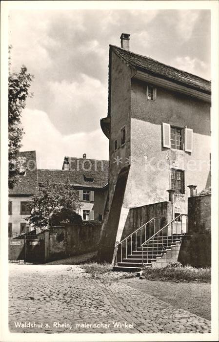 Waldshut Tiengen Rhein Dorfpartie