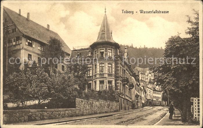 Triberg Schwarzwald Wasserfallstrasse