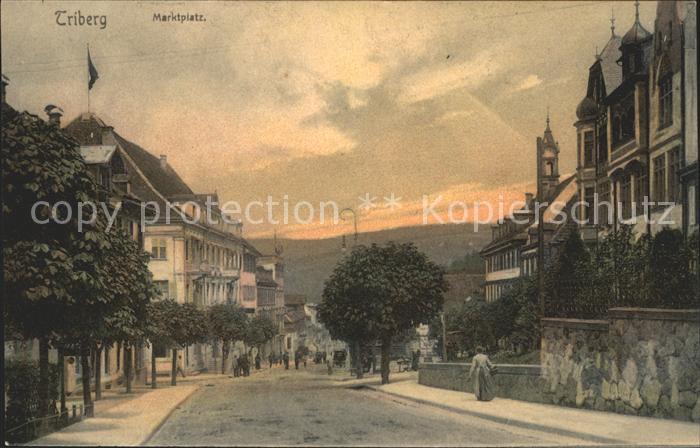 Triberg Schwarzwald Marktplatz