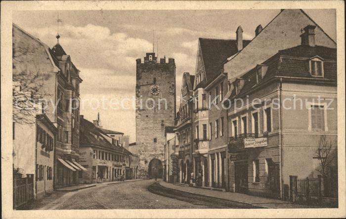 Muehldorf Inn Katharinenvorstadt mit Muenchnertor