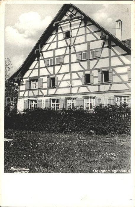 Blumenthal Bodensee Oekonomiegebaeude