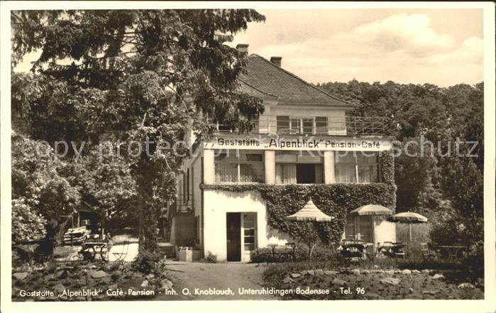 Unteruhldingen Gasthaus Restaurant Alpenblick