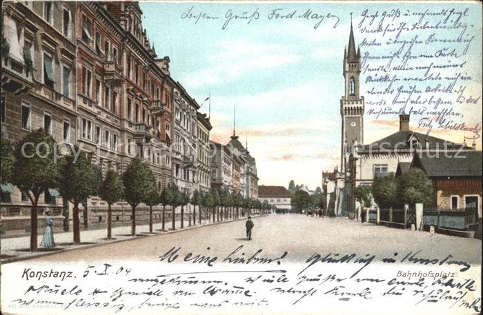 Konstanz Bodensee Bahnhofsplatz