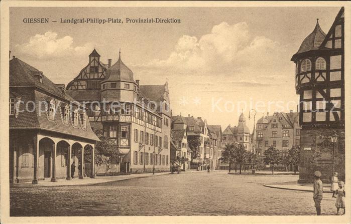 Giessen Lahn Landgraf Phillipp Platz Provinzial Direktion