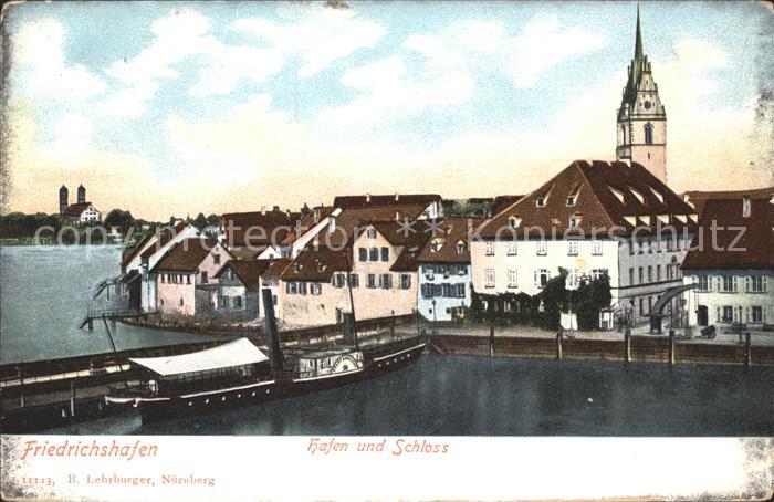 Friedrichshafen Bodensee Hafen Schloss