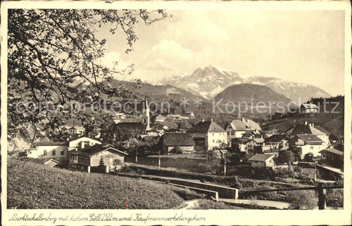 Marktschellenberg mit Kaufmannserholungsheim