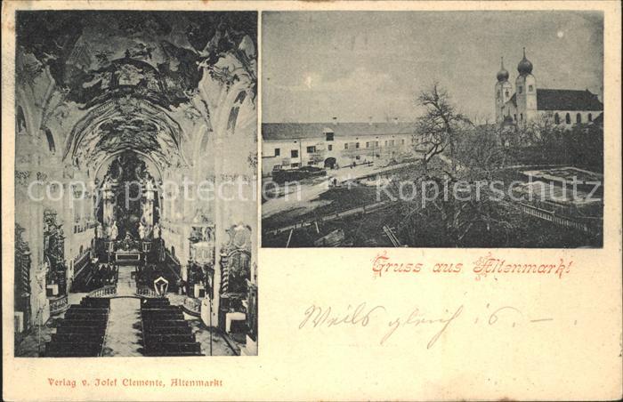 Altenmarkt Alz Kirche innen