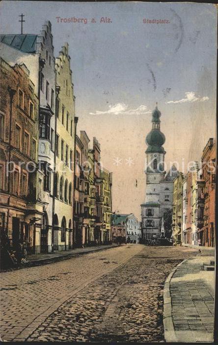 Trostberg Stadtplatz