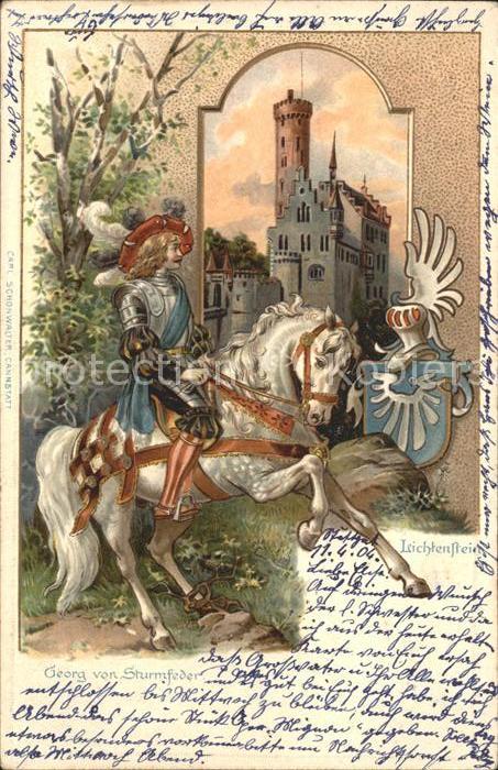 Lichtenstein Wuerttemberg Schloss Georg von Sturmfeder