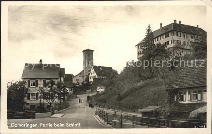 Gomaringen Partie am Schloss