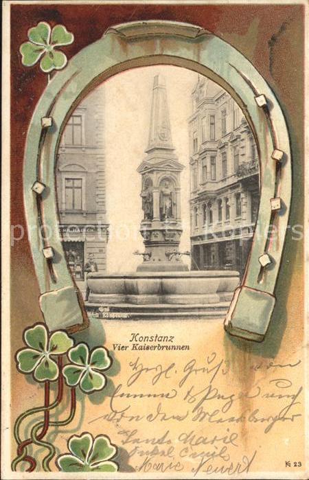 Konstanz Bodensee Vier Kaiserbrunnen