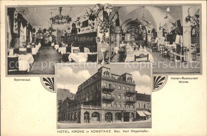 Konstanz Bodensee Hotel Krone Karl Mayerhofer