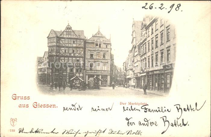 Giessen Lahn Marktplatz