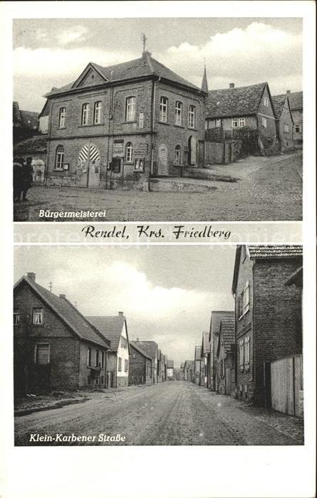 Rendel Buergermeisterei Klein Karbener Strasse