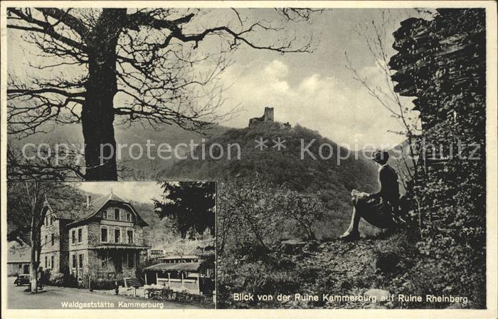 Lorch Rheingau Ruine Kammerburg Restaurant