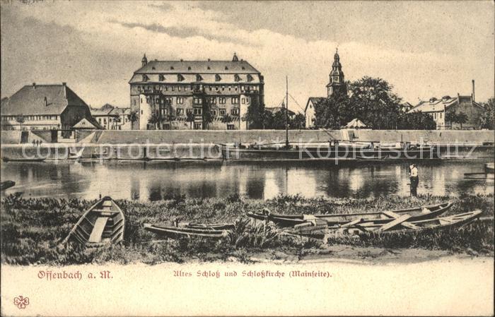 Offenbach Main Schloss und Schlosskirche