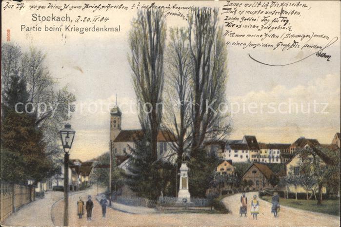 Stockach Baden Kriegerdenkmal Kinder