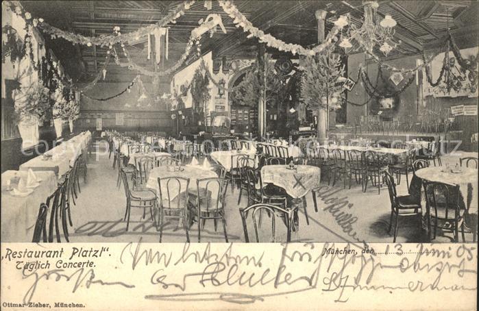 Muenchen Restaurant Platzl