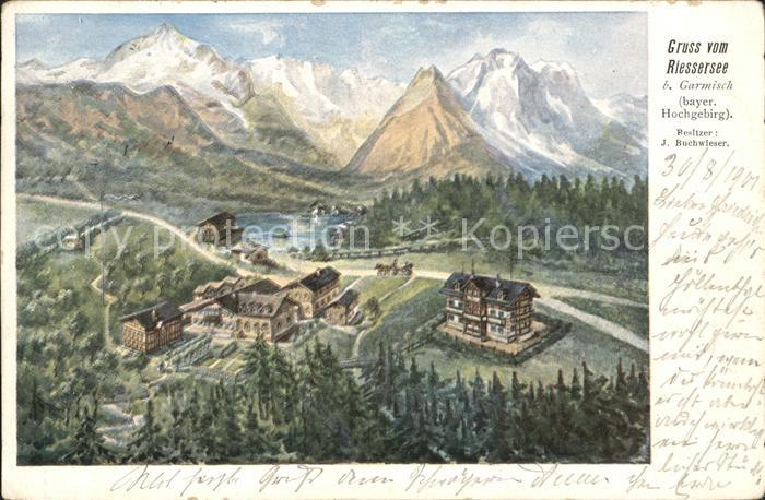 Riessersee Kuenstlerkarte