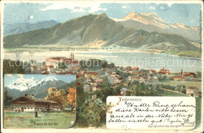Tegernsee Kuenstlerkarte
