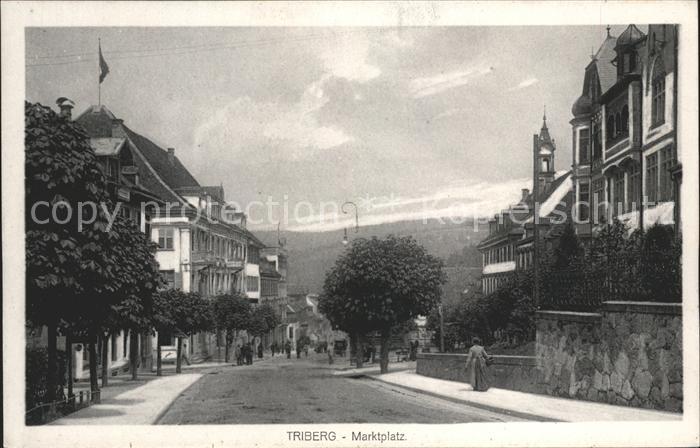 Triberg Schwarzwald Marktplatz