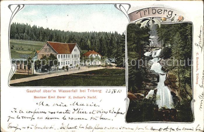 Triberg Schwarzwald Gasthaus ueberm Wasserfall