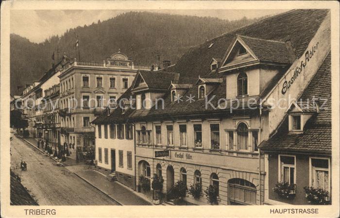 Triberg Schwarzwald Hauptstrasse