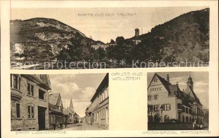 Woellstein Rheinhessen Ernst Ludwig Strasse Amtsgericht