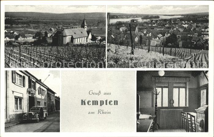 Kempten Bingen Gasthaus zum Saalbau Auto