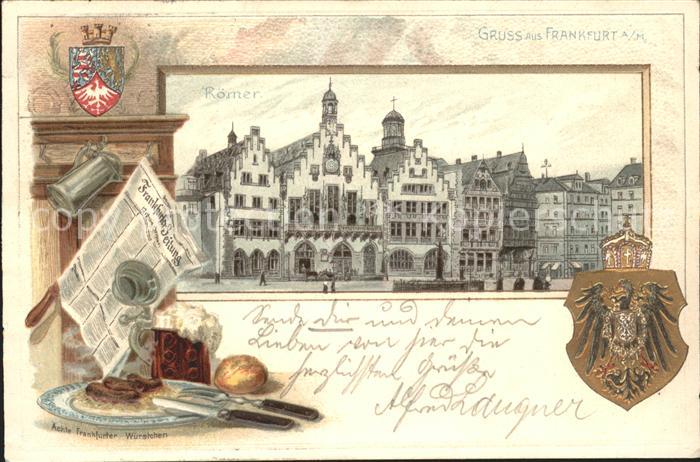 Frankfurt Main Roemer Wapen