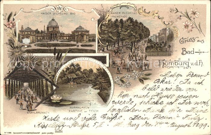 Homburg Main Kuranlagen Kaiser Wilhelm Bad