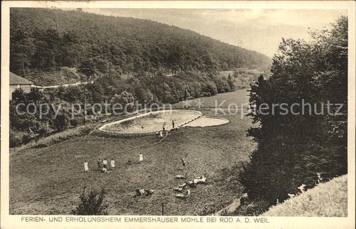 Rod Weil Erholungsheim Emmershaeuser Muehle Schwimmbad