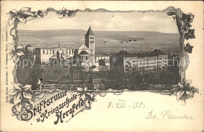 Bad Hersfeld Stiftsruine und Kriegsschule