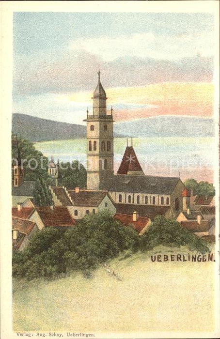 ueberlingen Bodensee Kuenstlerkarte