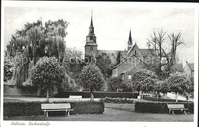 Ratheim Bucherstrasse Parkanlage Kirche
