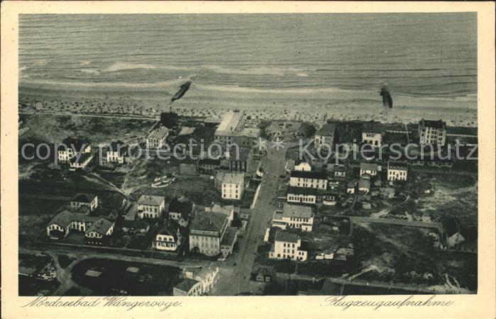 Wangerooge Nordseebad Fliegeraufnahme